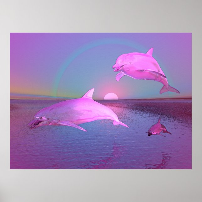 Affiches imaginaire d'eau 3D (Devant)