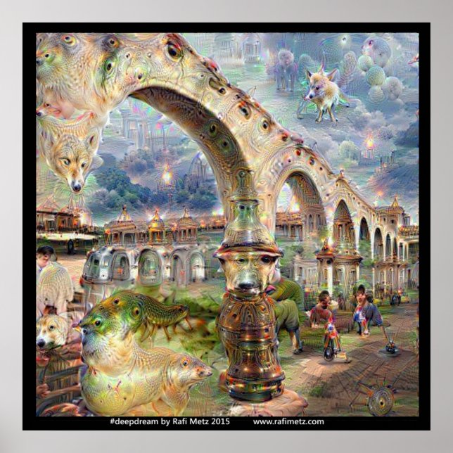 Affiches Imaginaire Deepdream Mission Arcade (Devant)