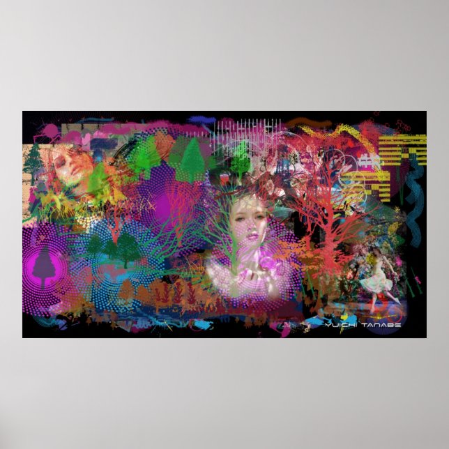 Affiches Imaginaire forestier (Devant)