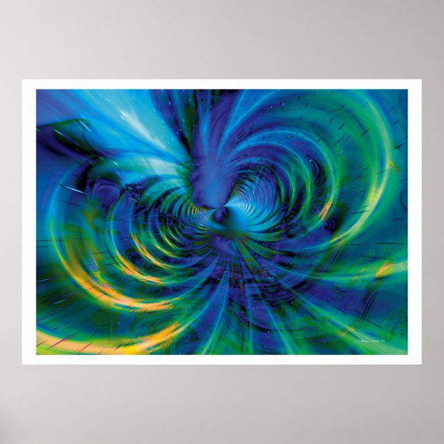 Affiches Imaginaire fractal 18 (Devant)