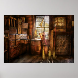 Affiches Imaginaire - le fabricant 2 de balai