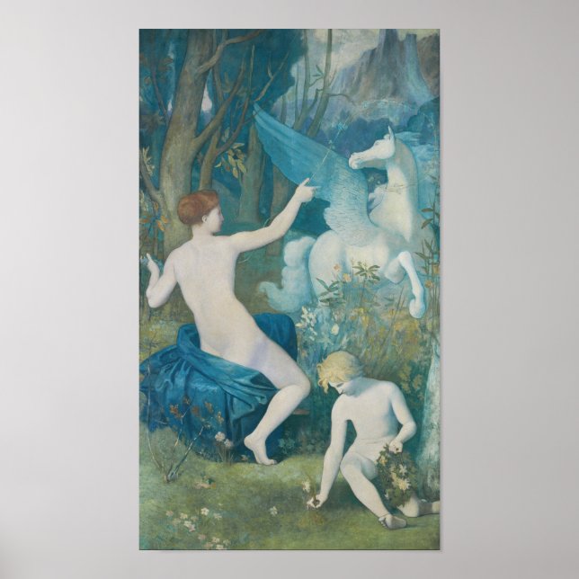 Affiches Imaginaire Puvis de Chavannes CC0180 (Devant)