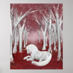 Affiches Imaginaire rouge