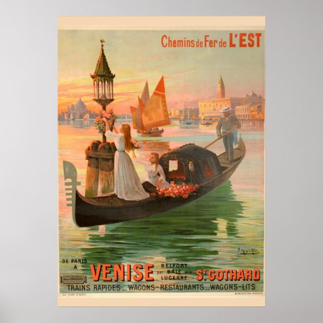 Affiches Imaginaire Venise (Devant)