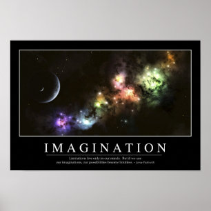 Affiches Imagination : Citation Inspirationnelle