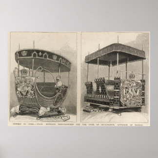 Affiches impératrice de l'Inde