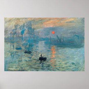 Affiches Impression,Sunrise,1873