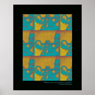 Affiches imprimé de trompette pour murs