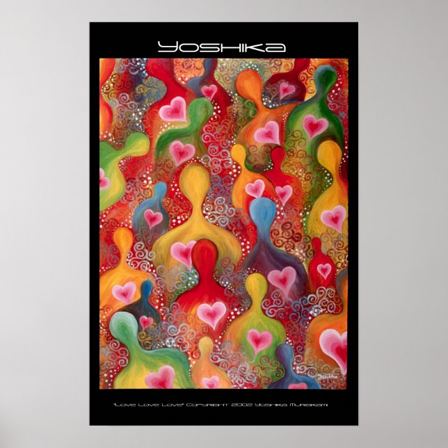 Affiches Imprimer "Amour Amour" (Devant)