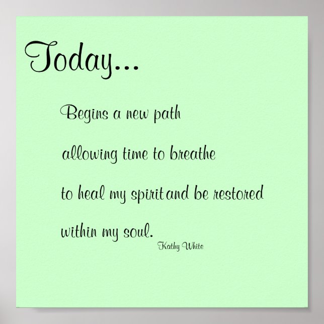 Affiches Imprimer aujourd'hui (Devant)