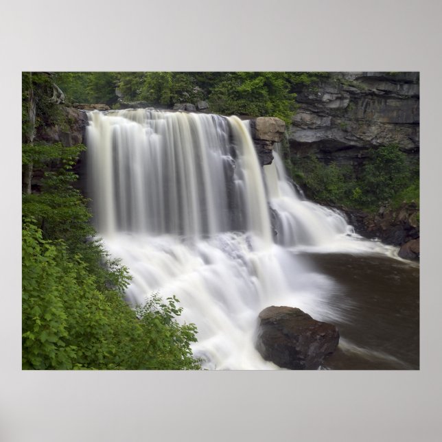 Affiches Imprimer - Blackwater Falls, West Virginia (Devant)