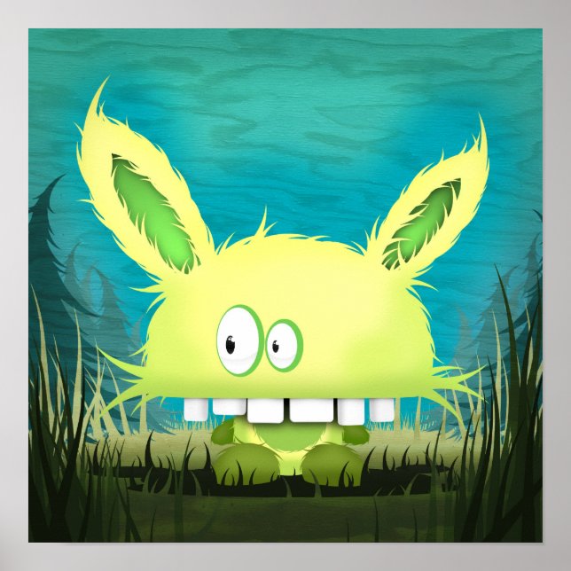 Affiches Imprimer "Chomper paranoïaque" (Devant)