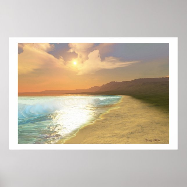 AFFICHES IMPRIMER DES LIEUX TRANQUILLES (Devant)