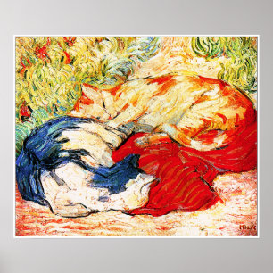 Affiches Imprimer : deux chats