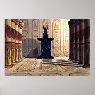 AFFICHES IMPRIMER DU TEMPLE ANUBIS