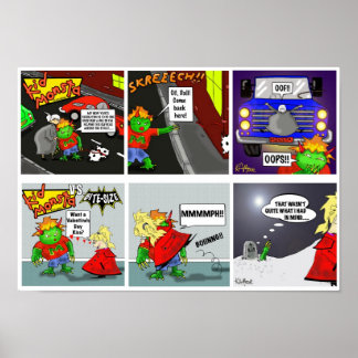Affiches Imprimer "Kidmonsta Double" - par Kev Moore