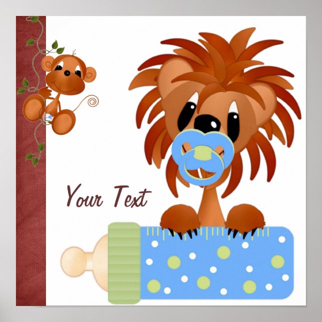 Affiches Imprimer les bébés de la jungle (Devant)