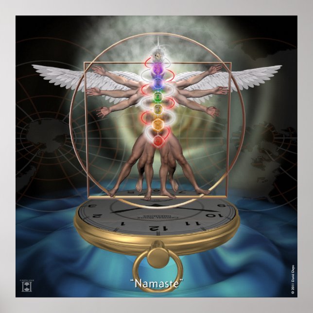 Affiches Imprimer "Namaste" (Devant)