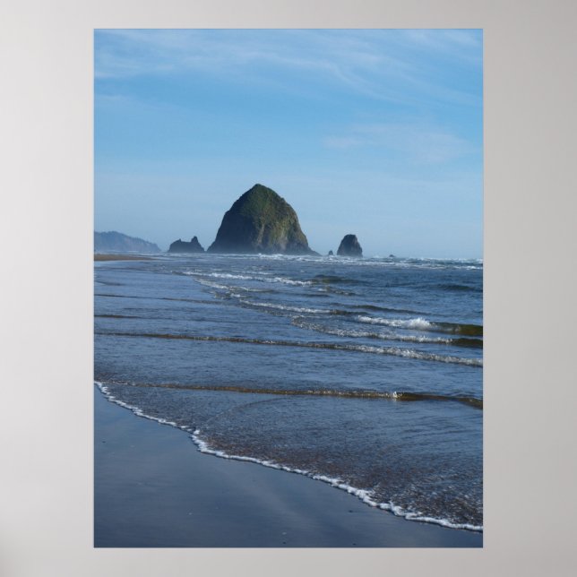 Affiches Imprimer Plage de l'Oregon (Devant)