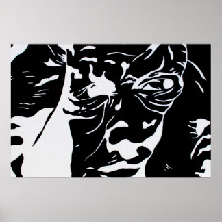 Affiches Imprimer - Si le diable est en cours de route