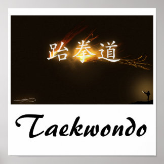 Affiches Imprimer Taekwondo