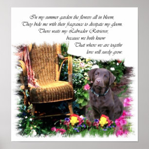 Affiches Imprimerie d'art Labrador Retriever