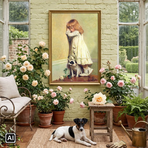 Affiches In Disgrace by Charles Burton Barber, Vintage Art