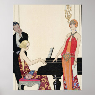 Affiches Incantation, illustration for 'Gazette du Bon Ton'