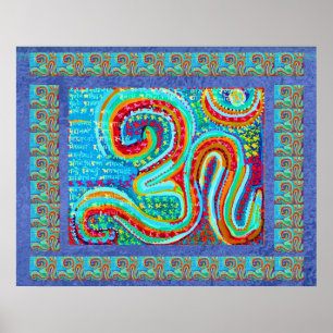 Affiches INCANTATION :  L'OM arrière - plan saint de 108