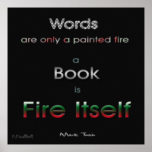 Affiches Incendie de livre (Devant)