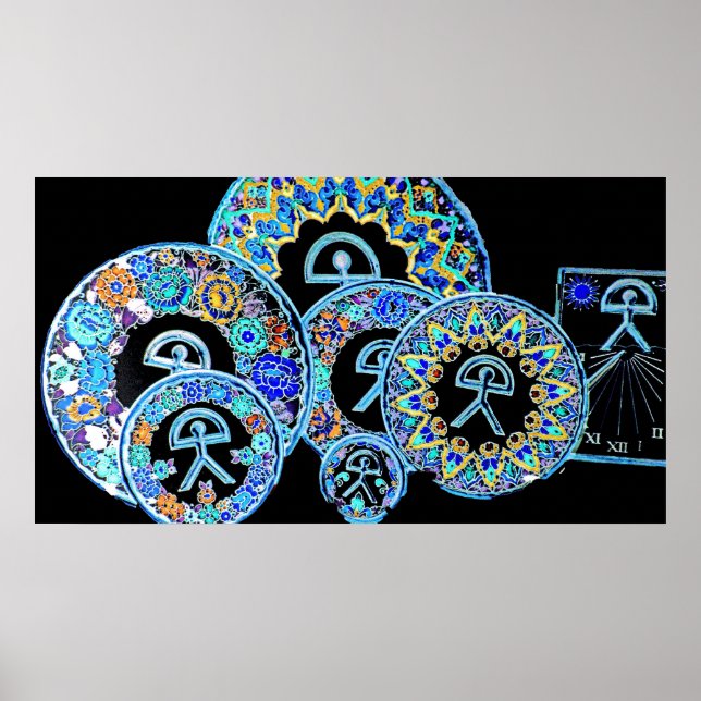 Affiches Indalo Man Cermaics, Almeria, Spain (Devant)