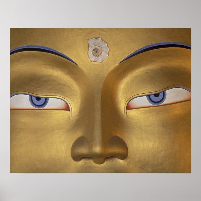 Affiches Inde du Nord, Ladakh, Thikse gompa (Devant)