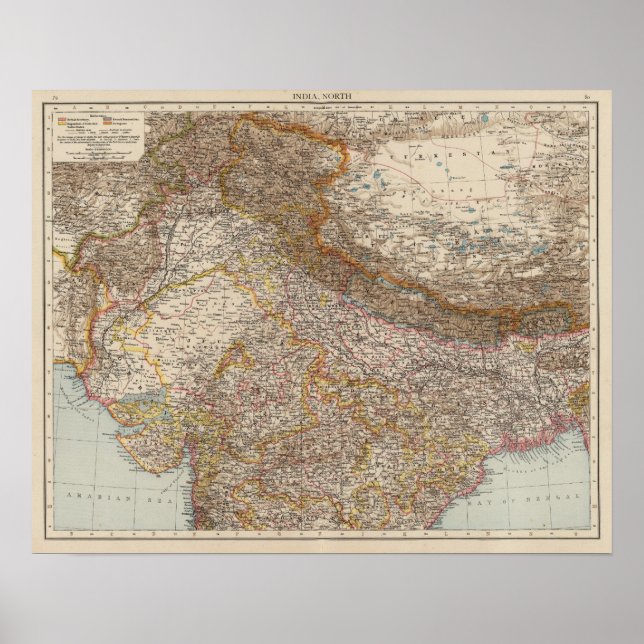 Affiches Inde Nord (Devant)