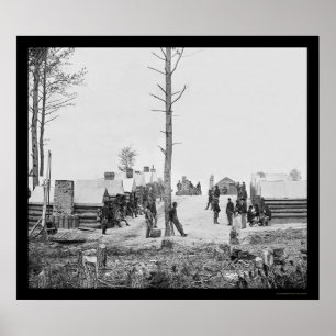 Affiches Independent Cavalry Company dans l'Oneida, NY 1865