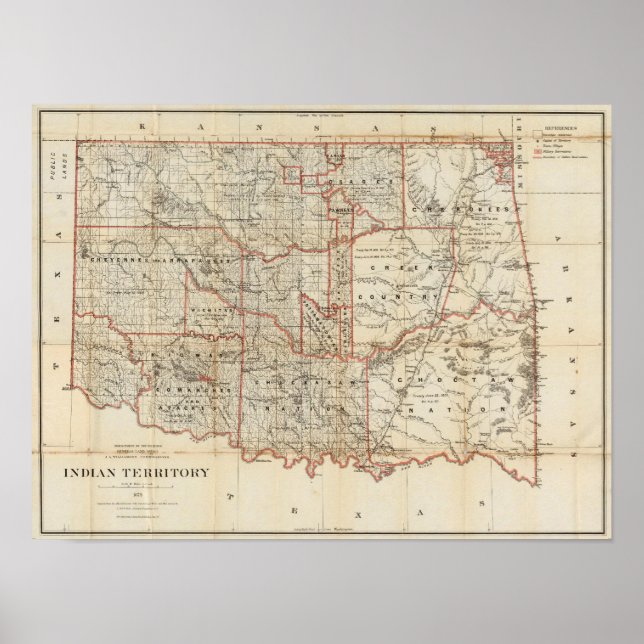 Affiches Indian Territory (Devant)