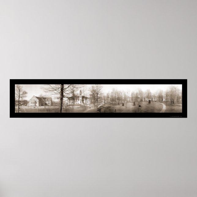 Affiches Indiana University Photo 1910 (Devant)