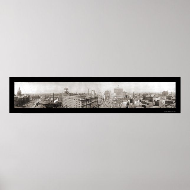 Affiches Indianapolis, photo 1914 (Devant)