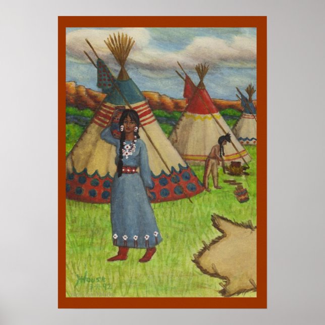 Affiches Indiens Blackfoot (Devant)