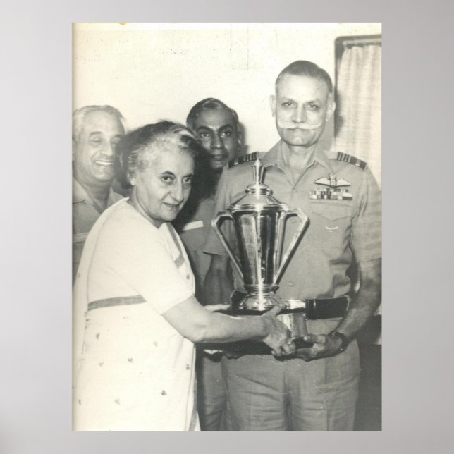 Affiches Indira Gandhi (Devant)