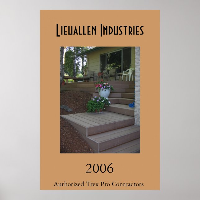 Affiches Industries Lieuallen (Devant)