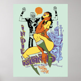 Affiches Indy Island Imprimer/Poster