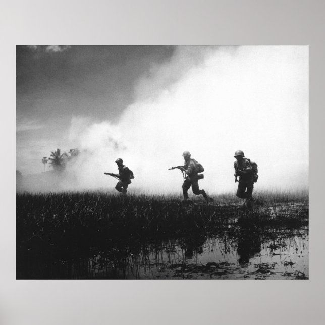 Affiches Infanterie sud-vietnamienne (Devant)