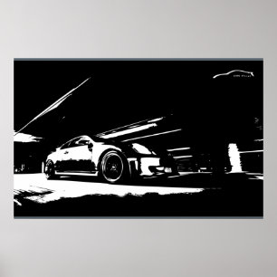 Affiches Infiniti G35 Coupe Rolling Shot