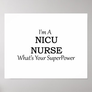 AFFICHES INFIRMIÈRE NICU