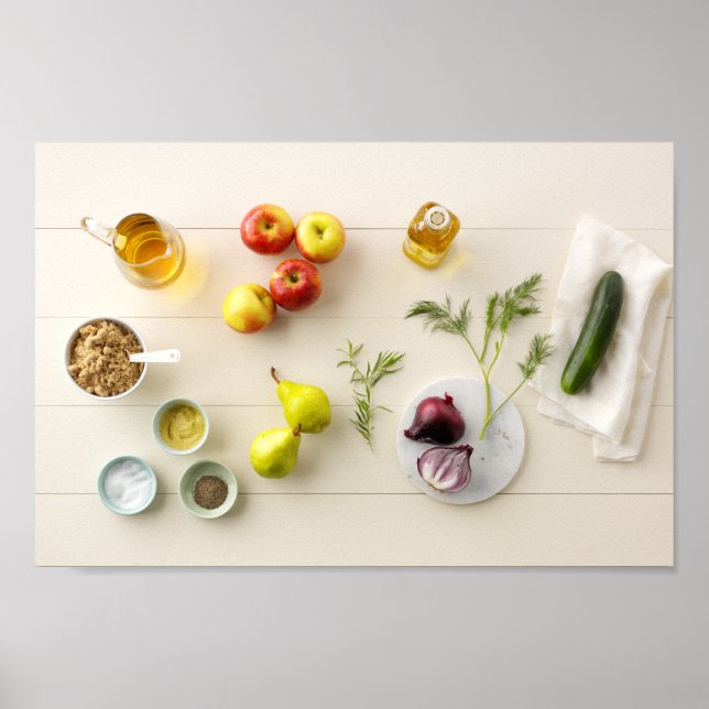 Affiches Ingrédients et outils 5 (Devant)