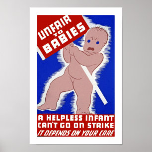 Affiches Injuste aux bébés