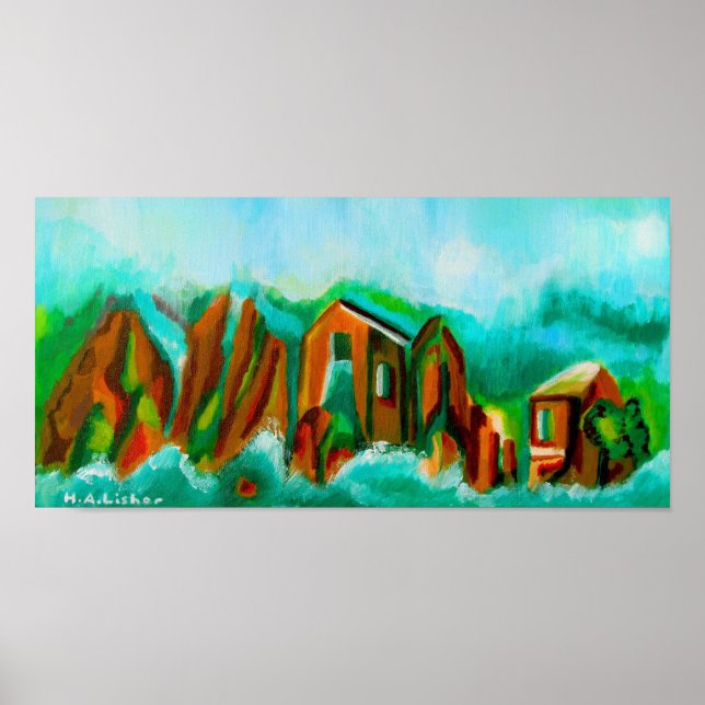 Affiches Inondation alpine (Devant)