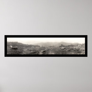 Affiches Inondation Austin, PA Photo 1911