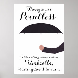 Affiches Inquiète Est Inondée