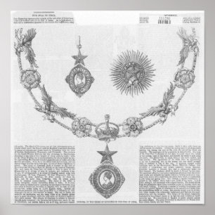 Affiches Insigne de l'ordre de la coutume